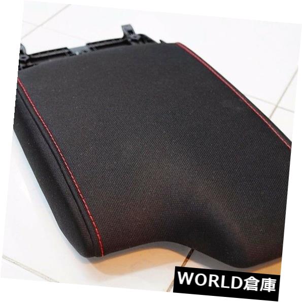 コンソールボックス ARMREST CONSOLE LID COVERファブリックレッドスレッドフィットTOYOTA HILUX REVO FORTUNER 2016 ARMREST CONSOLE LID COVER FABRIC RED THREAD FITS TOYOTA HILUX REVO FORTUNER 2016