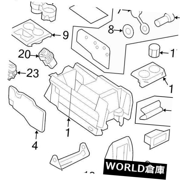 コンソールボックス 真新しい純正フォードOEMコンソールトリムパネル＃BL7Z78045A76B A BRAND NEW GENUINE FORD OEM CONSOLE TRIM PANEL #BL7Z78045A76BA