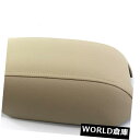 コンソールボックス ボルボXC90 03-14用ベースプレートベージュと車のアームレストコンソールカバーふた革 Car Armrest Console Cover Lid Leather with Base Plate Beige for Volvo XC90 03-14