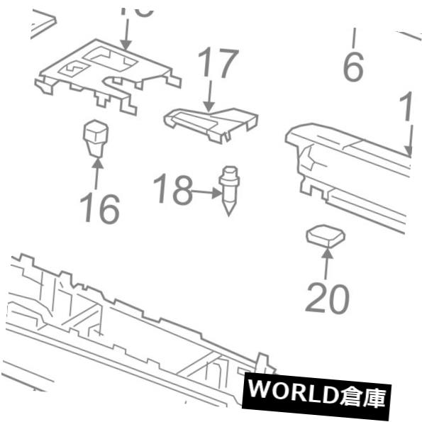コンソールボックス MERCEDES OEM 2013 SL550センターコンソール - リアコンパートメント23168012509H1..