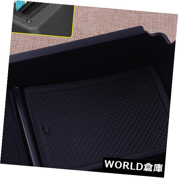 コンソールボックス VWゴルフ7 MK7 14-18用耐久性のあるセンターコンソールアームレスト収納ボックストレイホルダー Durable Center Console Armrest Storage Box Tray Holder For VW Golf 7 MK7 14-18