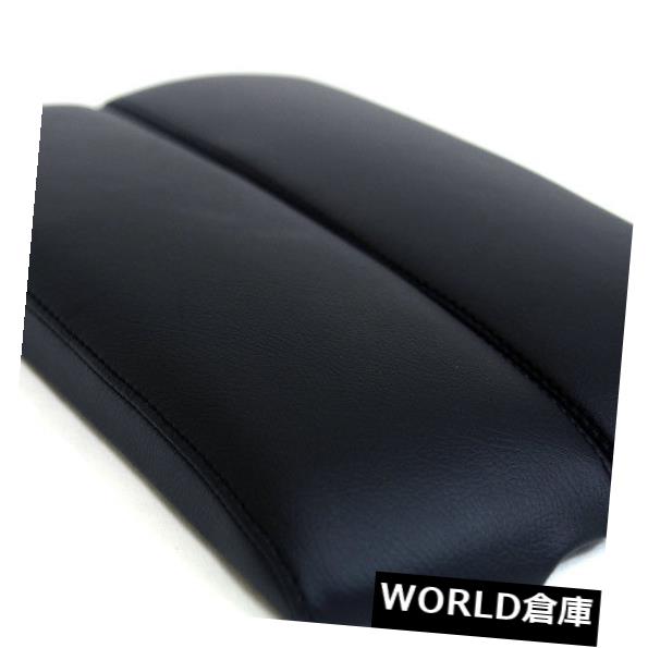 コンソールボックス インフィニティM35 06-10ブラック用センターコンソールアームレストレザー合成カバー Center Console Armrest Leather Synthetic Cover for Infiniti M35 06-10 Black