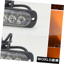 LEDライトバー 4Xアンバー6 LED車トラック緊急ビーコン警告危険フラッシュストロボライトバー 4X Amber 6 LED Car Truck Emerg...