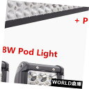 LEDライトバー 52 "300WコンボLEDライトバー+ 4" 18Wポッドライト+ジープJKラングラー取付ブラケット 52" 300W Combo LED Light Bar+4" 18W Pod Light+Jeep JK Wrangler Mounting Brackets