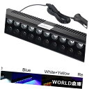 LEDライトバー 12 LEDカー緊急ストロボライトバー警告フラッシュバイザーデッキダッシュランプ 12 LED Car Emergency Strobe Li...
