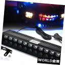LEDライトバー 12 LED車緊急ストロボライトバー警察警告フラッシュバイザーデッキダッシュ 12 LED Car Emergency Strobe Ligh...