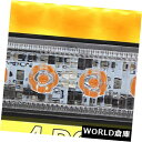 LEDライトバー 4Xアンバー4 LED車トラックトレーラーフラッシュ緊急ライトバーハザードストロボ警告 4X Amber 4 LED Car Truck Tr...