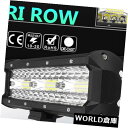 LEDライトバー Tri Row 9 ''ロードカーランプ+配線オフコンボ60 LEDワークライトバーフラッドスポット Tri Row 9'' 60 LED W...