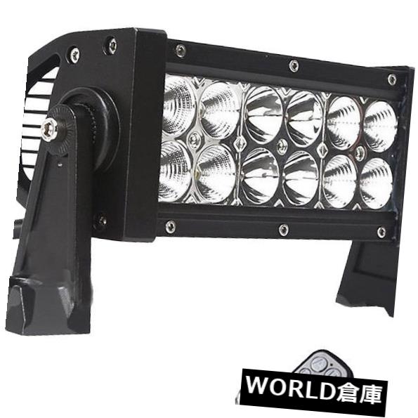 LEDライトバー 7.5 "72W LEDライトバーアンバー+ホワイト+ストロボダブルカラーオフロードフォグドライビング 7.5" 72W LED Light Bar Amber + White + Strobe Double Colors Offroad Fog Driving