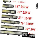 LEDライトバー 道車のトラックSUVのドライビングランプ288W 468Wを離れた7D 20/23インチLEDの仕事のライトバー 7D 20/23inch L...