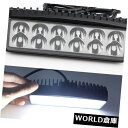 LEDライトバー 48W 12 LED作業ライトバースポットビームフォグドライブランプオフロードSUV 4WD車トラック 48W 12 LED Work Lig...