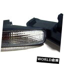 サイドマーカー 1996-2000ホンダシビックCRV用ペアサイドマーカークリアレンズ信号ターンライト Pair Side Marker Clear Lens Signal Turn Light for 1996-2000 Honda Civic CRV(2)