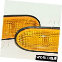 サイドマーカー サイドマーカーライトペアフィット日産チェリーN-14 93- Side Marker Lights Pair Fits Nissan Cherry N-14 93-