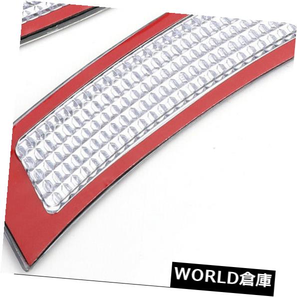 サイドマーカー BMW E93 3シリーズ2DR 07-13 A2用ペアフロントバンパーリフレクターサイドマーカーホワイト Pair Front Bumper Reflector Side Marker White For BMW E93 3 Series 2DR 07-13 A2