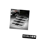サイドマーカー 03-09ハマーH2サイドマーカーシグナルライトレンズカバークロム/スモークスポーツ4本セット 03-09 HUMMER H2 SIDE MAR...