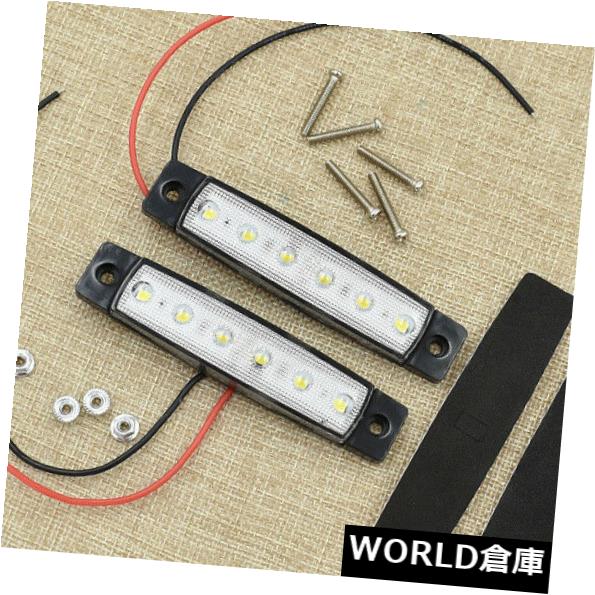 サイドマーカー 2ダイオードクリアランスLEDランプサイドマーカーライトトラック車両部品アクセサリー1..