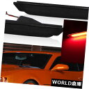 サイドマーカー フロント+リアアンバーレッドLEDバンパーサイドマーカーライトfor 2010-2015 Chevy Camaro Front+Rear Amb...