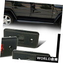 サイドマーカー 4スモークフロントアンバーリアレッドLEDサイドマーカーライト(メルセデスW463 G 2002-2014用) 4 smoke Front Am...
