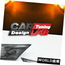 サイドマーカー (2)13-16ポルシェ981ケイマンボクスター991 911用スモークバンパーサイドマーカーライト (2) Smoke Bumper Side...