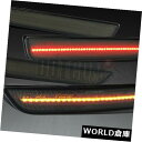 サイドマーカー 2010-2014フォードマスタングフロント&アンプ。 リアスモークLEDサイドマーカーライトバンパーランプ 2010-2014 Ford Mu...