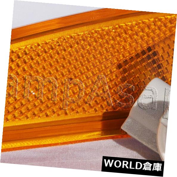 サイドマーカー フロントサイドマーカーシグナルパーキングライトLドライバーサイドフィット2008-2012..