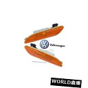サイドマーカー VW Eos 07-11ペアフロント2ドライバーセット Pass.Sideマーカーライト純正 For VW Eos 07-11 Pair Set...