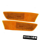 サイドマーカー 03-07 Infiniti G35用の新しいペアセットシグナルサイドマーカーライトランプアセンブリDOT New Pair Set Signa...