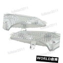 サイドマーカー ポルシェカイエン2008-2010年用フロントバンパーサイドマーカーライトターンシグナルランプ Front Bumper Side Marker...