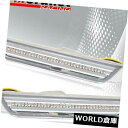 サイドマーカー カマロ2010-2012白色LEDリアサイドマーカーライトクリアレンズクロームハウジング Camaro 2010-2012 White LED ...