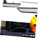 サイドマーカー 10-14用フォードマスタングアンバー/レッドクリアレンズフロント&リアサイドマーカーランプLEDキット For 10-14 Ford Must...