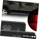 サイドマーカー 02-14ベンツW463 G500 G550 G55 G63リアレッドLEDサイドマーカーライトスモークレンズ For 02-14 Benz W...
