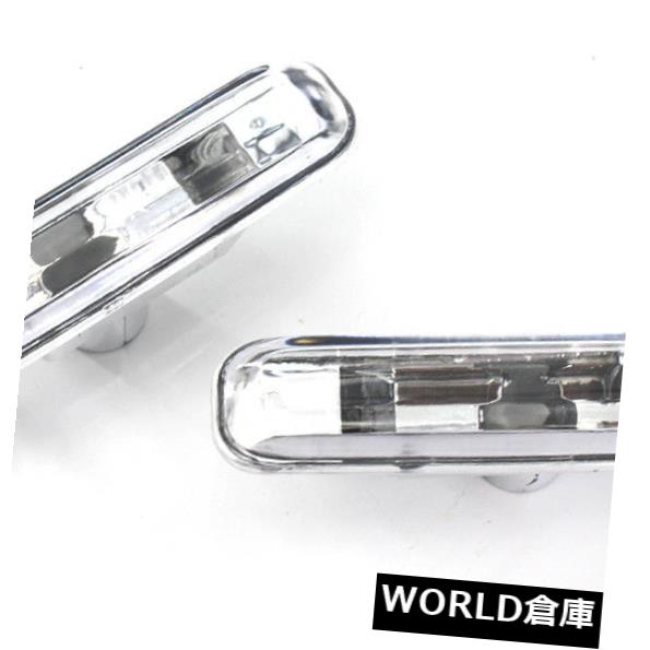 サイドマーカー 2倍電球なしBMW E46 3シリーズセダン4Door 1998-01用のサイドマーカーをきれいに 2x Cl..
