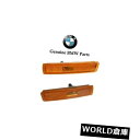 サイドマーカー BMW E36 Z3 Mクーペロードスターフロントバンパーサイドマーカーライトセット左 右用 For BMW E36 Z3 Mcoupe Mroadster Front Bumper Side Marker Light Set Left Right