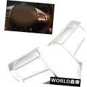 インテリアパネルヒュンダイコナ2017-19用クロームインテリアステアリングホイールスイッチパネルカバートリム Chrome Interior Steering...