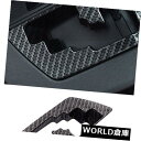 インテリアパネルトヨタRAV4 2016-2018のための炭素繊維の内部ギヤシフトパネルカバートリム Carbon Fiber Interior Gear Sh...