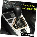 インテリアパネルジープチェロキー2014-2018用インテリアギアシフトパネルデコレーションカバートリム Interior Gear Shift Panel D...