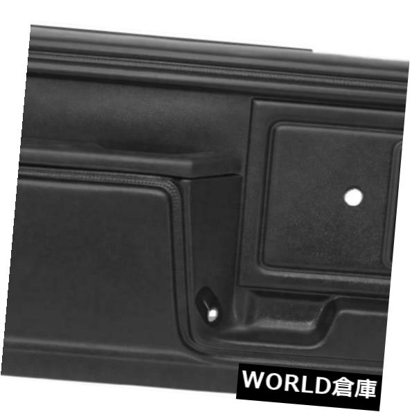 Interior Door Panel Cap Cover Skin Overlay for 1980-1986 Ford Black 