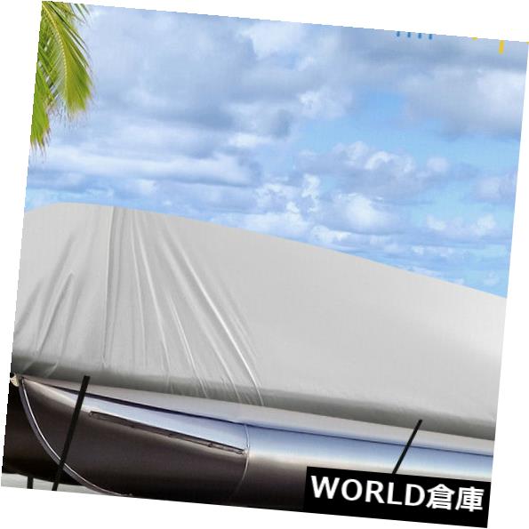 ܡȥС 졼21-24ե300 DܡȥСɿTrailerable 740 x 400 cm Gray 21-24ft 300D Square Shape Boat Cover Waterproof Trailerable 740 x 400cm