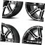 ͢ۥ 17x9 Helo HE900 8x170 -12֥åޥۥॻåȡ4 17x9 Helo HE900 8x170 -12 Gloss Black Machine Wheels Rims Set(4)