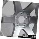 海外輸入ホイール 17x8.25 / 17x9.2 5 JNC 014 JNC014 5x120 32/32ハイパーシルバーホイールリムセット(4) 17x8.25/17x9.25 JNC 014 JNC014 5x120 32/32 Hyper Silver Wheel Rims set(4)(2)