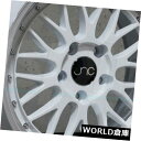 COAzC[ 17x8.5 JNC 005 JNC005 5x100 30zCg}VbvzC[Zbgi4j 17x8.5 JNC 005 JNC005 5x100 30 White Machine Lip Wheel Rims set(4)