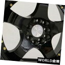 海外輸入ホイール 17x9 Aodhan AH03 AH3 5x100 / 5x114.3 25ブラックホイールリムセット(4) 17x9 Aodhan AH0...