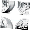 海外輸入ホイール 15x10 American Racing AR23 5x5.5 / 5x139.7 -44マシンホイールリムセット(4) 15x10 Ame...