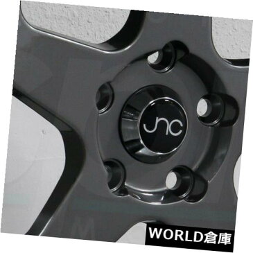 海外輸入ホイール 15x8 JNC 010 JNC010 4x100 / 4x114.3 20 Gunmetal Machine Lip Wheel New set（4） 15x8 JNC 010 JNC010 4x100/4x114.3 20 Gunmetal Machine Lip Wheel New set(4)