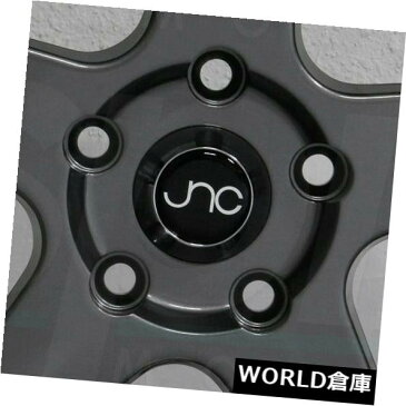 海外輸入ホイール 15x8 JNC 010 JNC010 4x100 / 4x114.3 20 Gunmetal Machine Lip Wheel New set（4） 15x8 JNC 010 JNC010 4x100/4x114.3 20 Gunmetal Machine Lip Wheel New set(4)