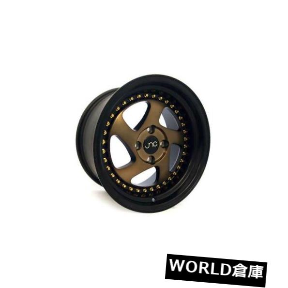 ͢ۥ 15x8 JNC 034 JNC034 4x100 25ޥåȥ֥󥺥֥ååס ۥ˥塼åȡ4 15x8 JNC 034 JNC034 4x100 25 Matte Bronze Black Lip. Wheel New set(4)