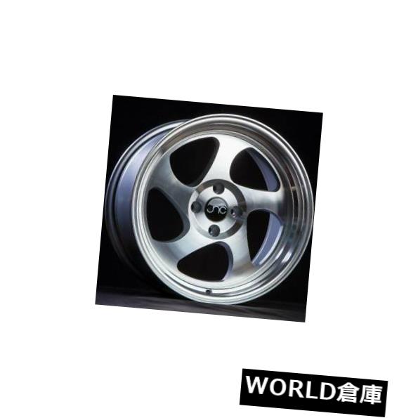 ͢ۥ 15x8.25 JNC 034 JNC034 4x100 20СޥեۥNew set4 15x8.25 JNC 034 JNC034 4x100 20 Silver Machine Face Wheel New set(4)