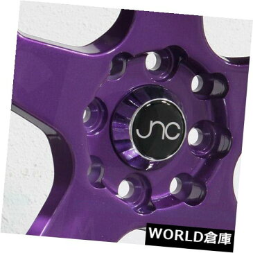 海外輸入ホイール 15x9 JNC 010 JNC010 4x100 / 4x114.3 20キャンディパープルマシンリップホイールNew set（4） 15x9 JNC 010 JNC010 4x100/4x114.3 20 Candy Purple Machine Lip Wheel New set(4)