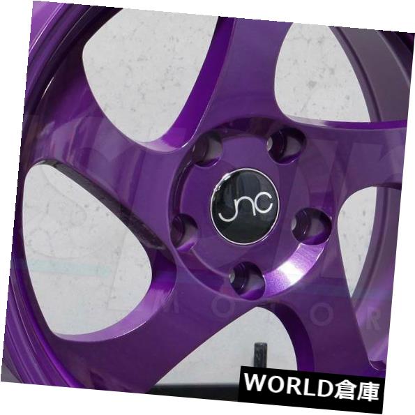 ͢ۥ 15x8.25 JNC 034 JNC034 4x100 20 Candy Purple Wheelåȡ4 15x8.25 JNC 034 JNC034 4x100 20 Candy Purple Wheel New set(4)