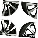 海外輸入ホイール 15x7 Touren TR3 5x110 / 5x115 40ブラックマシニングホイールリムセット(4) 15x7 Touren TR3 5...